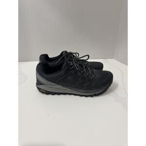 Merrell Antora 2 Womens size 9.5 Trail Running Shoes Black Gray